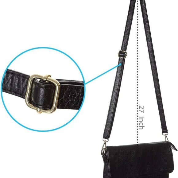 Roomy Pockets Small Crossbody Bags Cell Phone Sling Bag Wallet Purses for Women - Picture 7 of 7